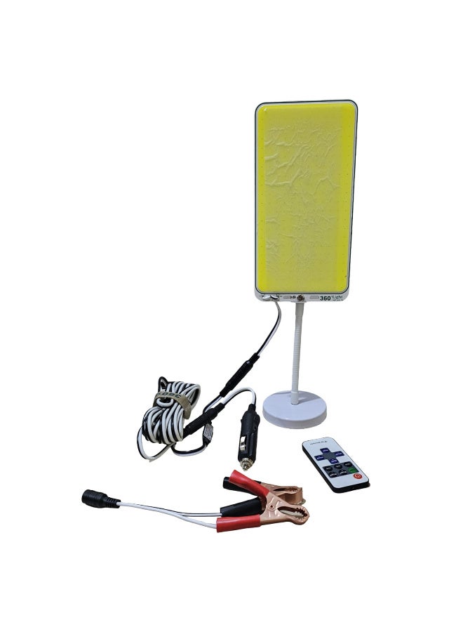360 Light 360 Waterproof IP67 LED Camping Light, with adhesive magnet, outdoor lighting, operates on 12V DC, suitable for travel and camping. - Image 5